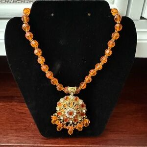 Orange Necklace